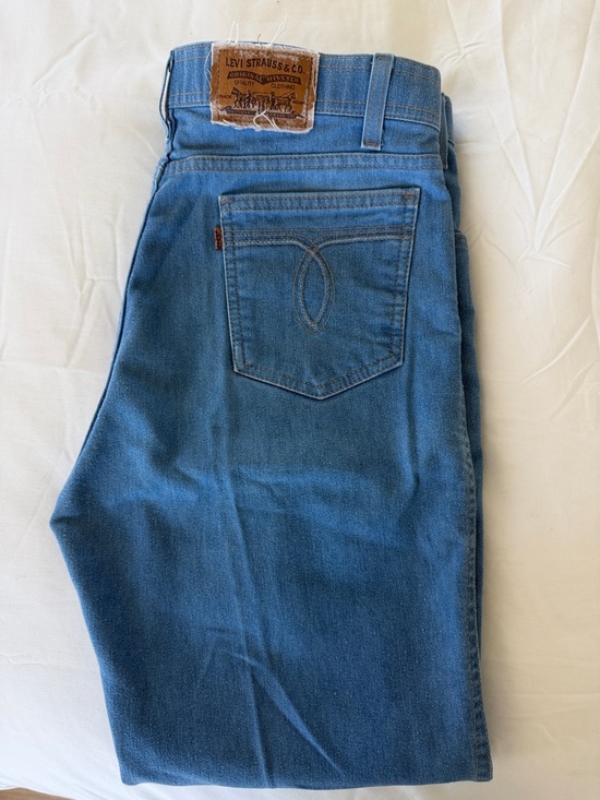 Levi's Other - VINTAGE Levi's Men's Light Blue Straight Leg Jeans